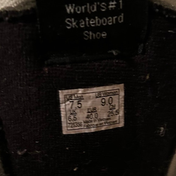 Vans Sk8-Hi Reissue Blue Denim Acid Wash Sneakers Unisex Fit Men's 7.5 Women’s 9 - Picture 6 of 6